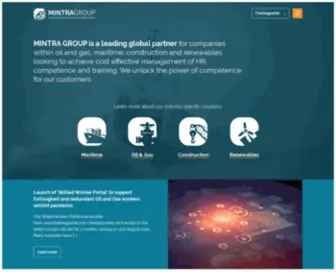 Mintragroup.com(Online Training Courses Mintra) Screenshot