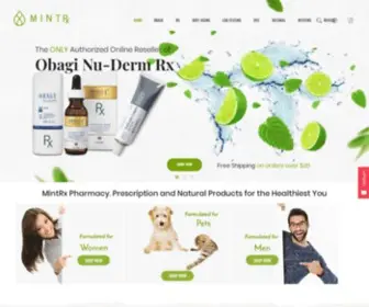 Mintrxpharmacy.com(Mint Pharmacy) Screenshot