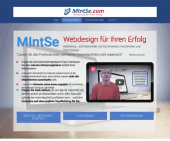 Mintse.com(Webdesign f) Screenshot