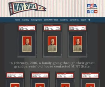 Mintstateinc.com(MINT State) Screenshot