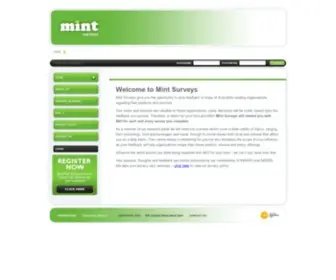 Mintsurveys.com.au(Mint Surveys) Screenshot