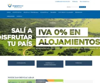 Mintur.gub.uy(Ministerio de Turismo) Screenshot