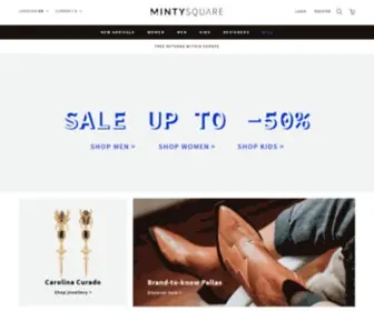 Mintysquare.com(MINTY SQUARE) Screenshot