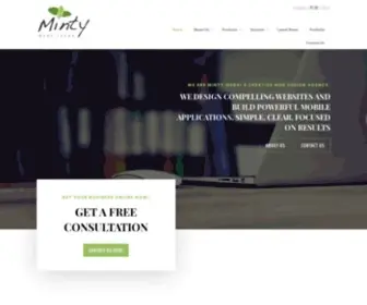 Mintywebs.com(Web Development) Screenshot