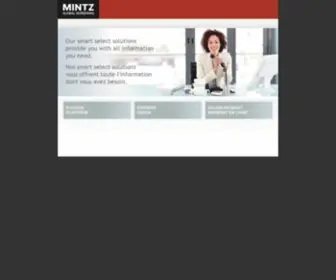 Mintzscreeningservices.com(Mintz Pre) Screenshot