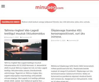 Minuaeg.com(Esileht) Screenshot