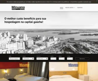 Minuanohotel.com.br(Hotel Minuano) Screenshot