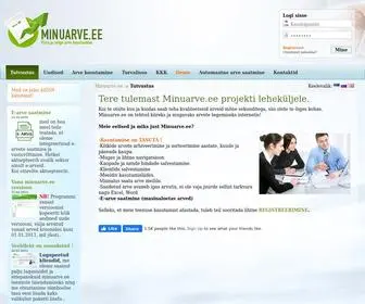 Minuarve.ee(Kiire ja selge arve koostamine) Screenshot