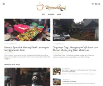 Minumkopi.com(Minum Kopi) Screenshot