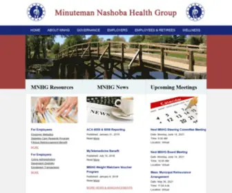 Minuteman-Nashoba.org(Minuteman Nashoba Health Group) Screenshot