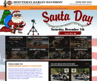 Minutemanharley.com(Battleship Harley) Screenshot