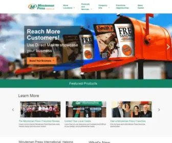 Minutemanpress.ca(Print Online) Screenshot