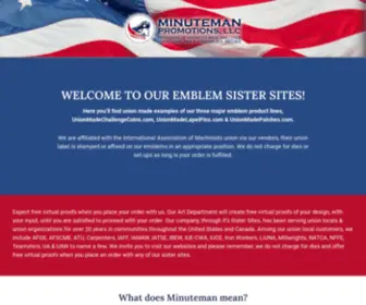 Minutemanpromotions.com(Minuteman Promotions) Screenshot