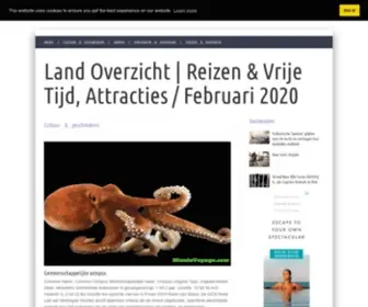 Minutevoyage.com(Land Overzicht) Screenshot