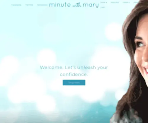 Minutewithmary.com(Minute With Mary) Screenshot