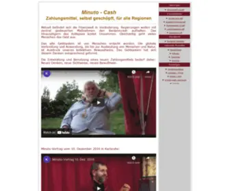 Minutocash.org(Geldschöpfung) Screenshot