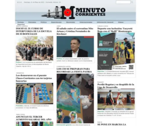 Minutocorrientes.com.ar(Corrientes capital) Screenshot