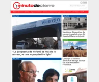 Minutodecierre.com(Minuto De Cierre) Screenshot