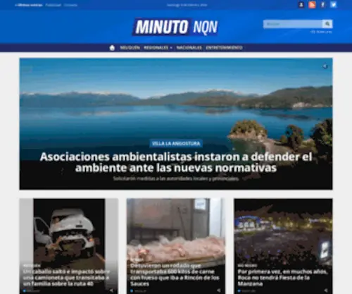 Minutoneuquen.com(Minuto Neuquen) Screenshot