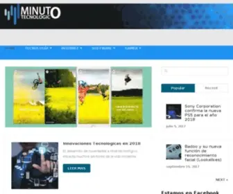 Minutotecnologico.com(Noticias tecnológicas) Screenshot