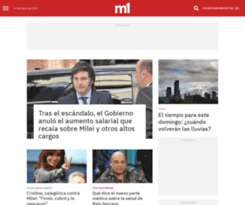 Minutouno.com(Las últimas noticias de Argentina) Screenshot