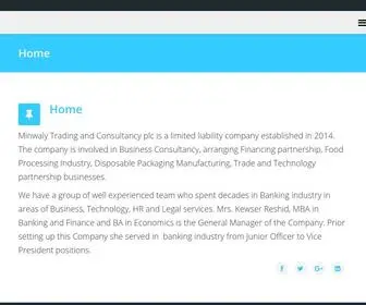 Minwaly.com(Minwaly Trading and Consultancy plc) Screenshot