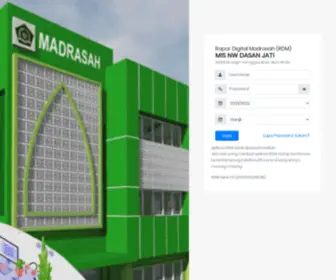 Minwdasanjati.my.id(Rapor Digital Madrasah) Screenshot