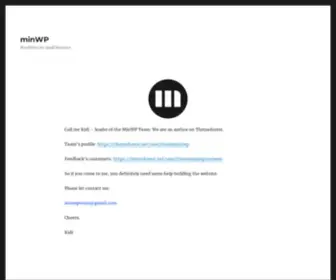 Minwp.com(Minwp) Screenshot
