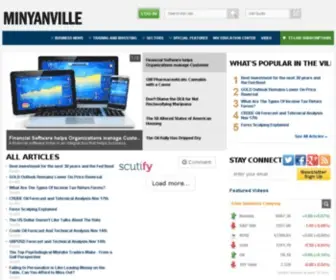 Minyanville.com(Stock Market) Screenshot