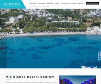 Miobianco.com.tr(Mio Bianco Resort Bodrum) Screenshot