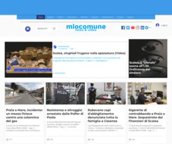 Miocomune.it(Tutta l'informazione locale della calabria) Screenshot