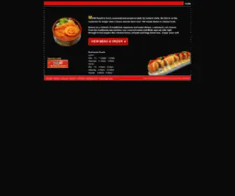 Miokisushi.com(MIOKI SUSHI IN CALIFORNIA) Screenshot