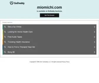 Miomichi.com(MICHI™) Screenshot