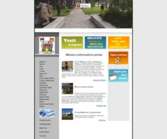 Mionica.eu(Mionica informativni portal Mionice) Screenshot