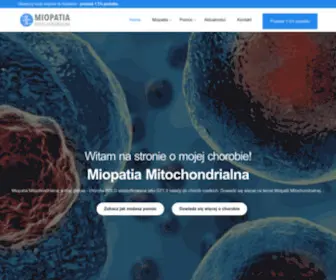 Miopatia.pl(Miopatia mitochondrialna) Screenshot