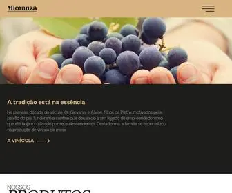 Mioranza.com(Vinícola) Screenshot