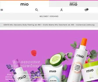 Mioskincare.de(Mio Skincare) Screenshot