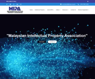 Mipa.org.my(MIPA Association) Screenshot