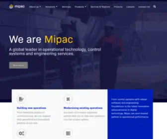 Mipac.com.au(Mipac is a global leader in OT) Screenshot