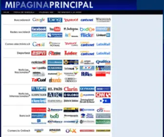 Mipaginaprincipal.net(Navegar Ahora Es Facil) Screenshot
