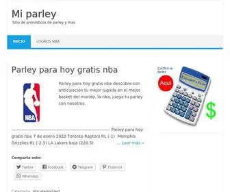 Miparley.com.ve(Mi parley) Screenshot