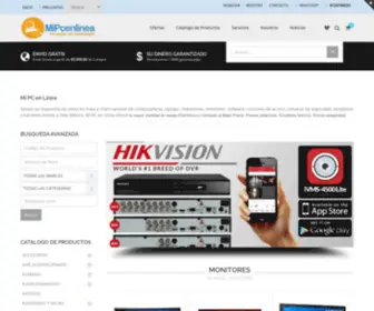 Mipcenlinea.com(Mi PC en Linea) Screenshot