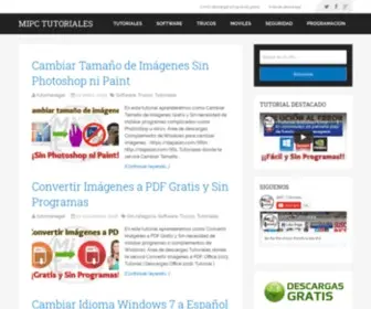 Mipctutoriales.com(Tutoriales y Descargas Gratis) Screenshot