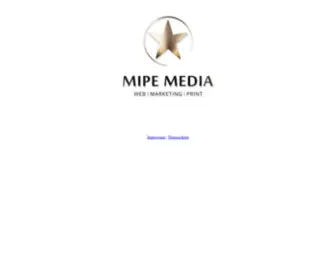 Mipe-Media.com(Die Werbeagentur in Lippe. Webentwicklung ✓ Marketing ✓ Printdesign ✓) Screenshot