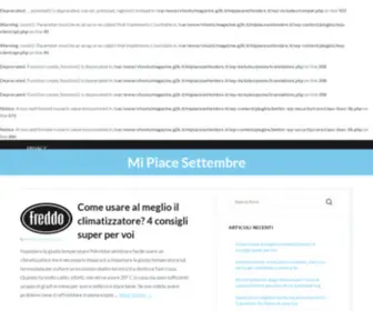 Mipiacesettembre.it(Mi Piace Settembre) Screenshot