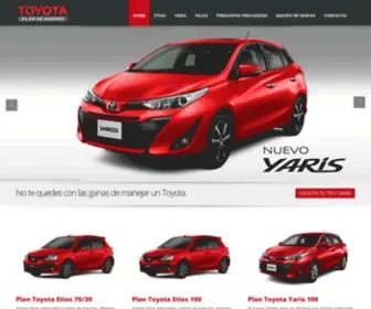 Miplantoyota.com(Toyota Plan de Ahorro) Screenshot