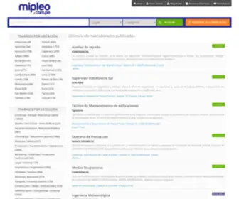Mipleo.com.pe(Mipleo Perú) Screenshot