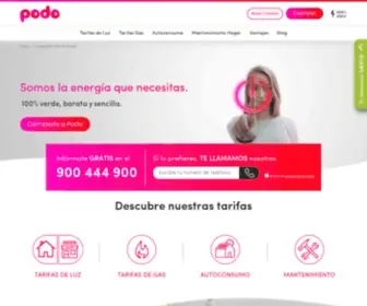 Mipodo.com(Tu Compañía de Luz y Gas para Ahorrar) Screenshot