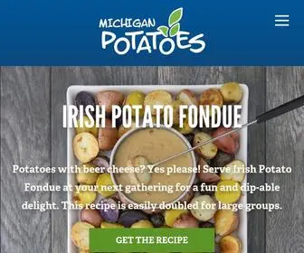 Mipotato.com(Michigan Potatoes) Screenshot