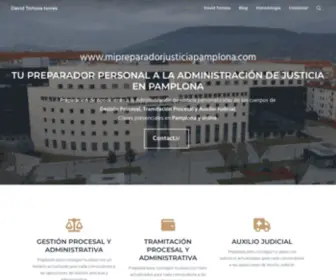 Mipreparadorjusticiapamplona.com(Mipreparadorjusticiapamplona) Screenshot